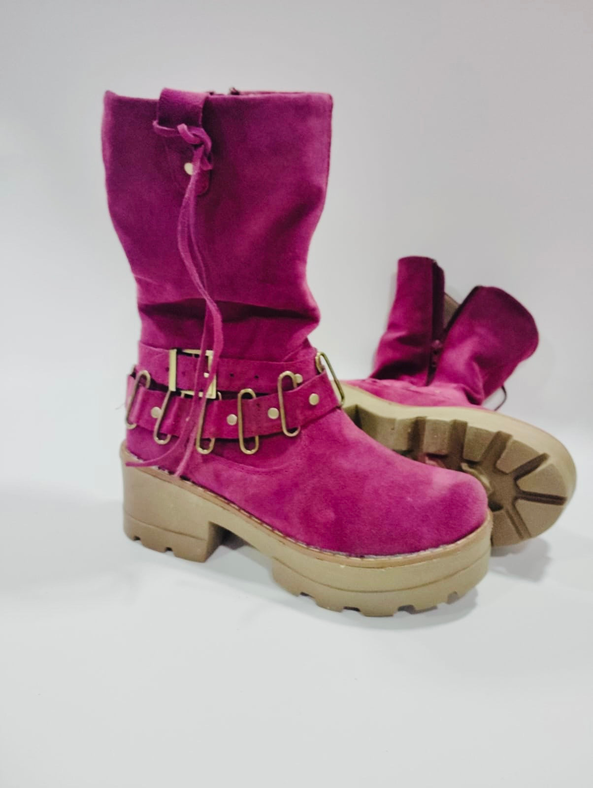 Bota pasadores suela rs reno - juanfranko zapatos
