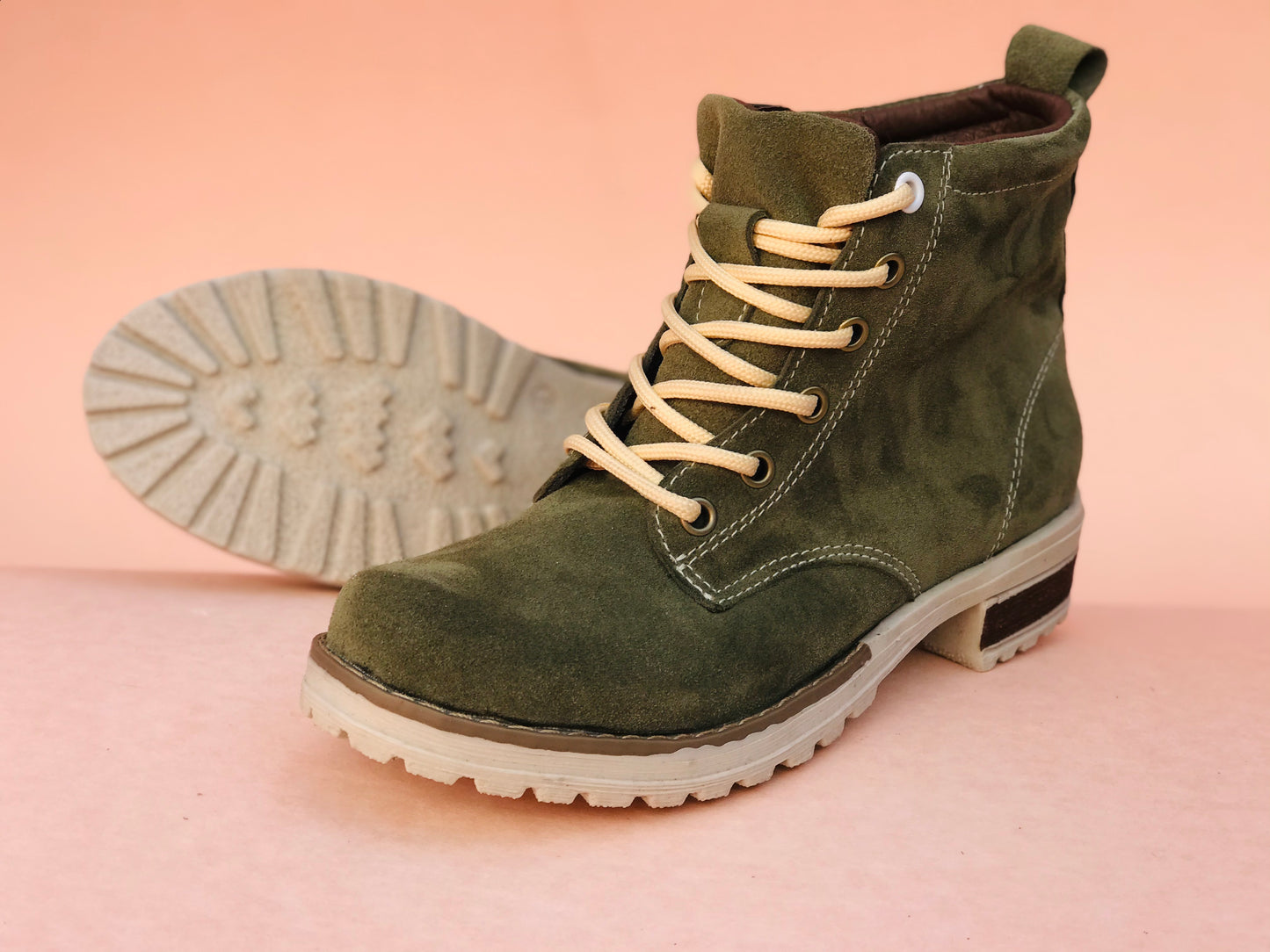 Botin reno verde musgo - juanfranko zapatos