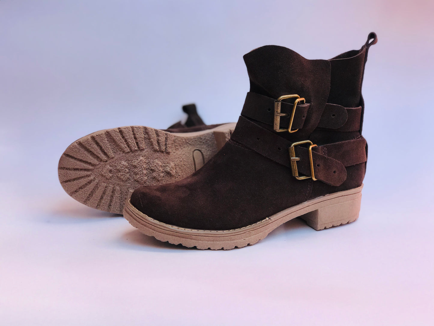 Botin de cuero reno wallet moro - juanfranko zapatos