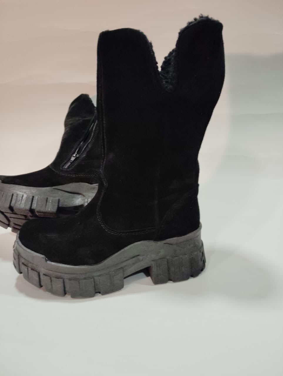 Bota reno black chiporro negro t/tanque - juanfranko zapatos