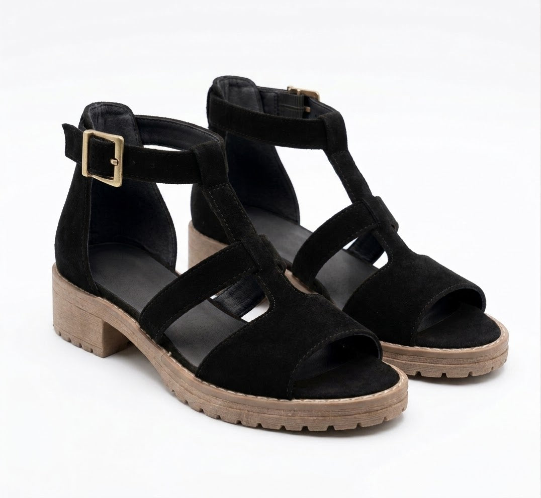 Sandalia reno negro