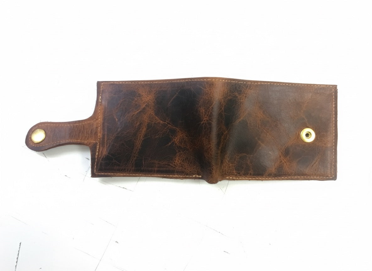 Billetera 100% cuero natural