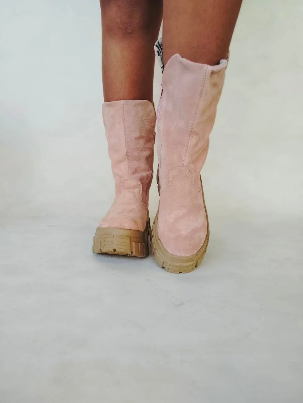 Bota palo rosa - juanfranko zapatos
