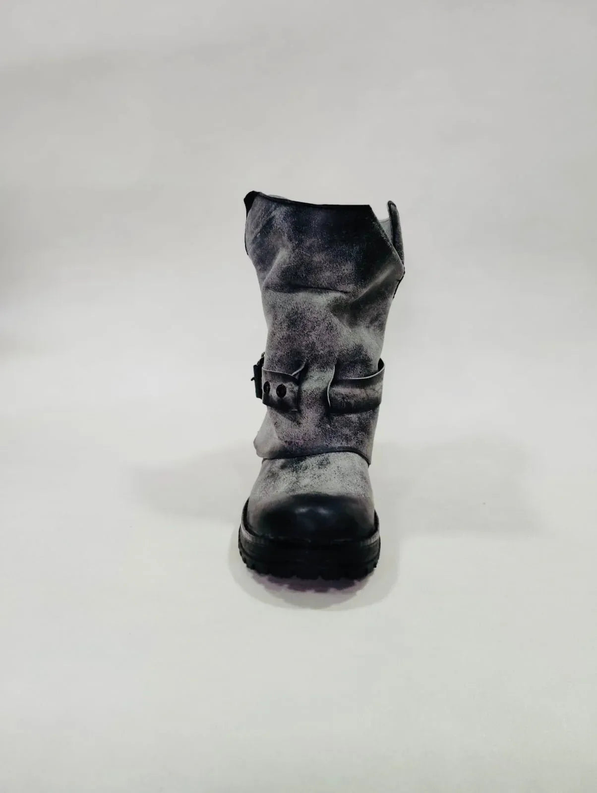 Bota wallet gris difuminado negro vd - juanfranko zapatos