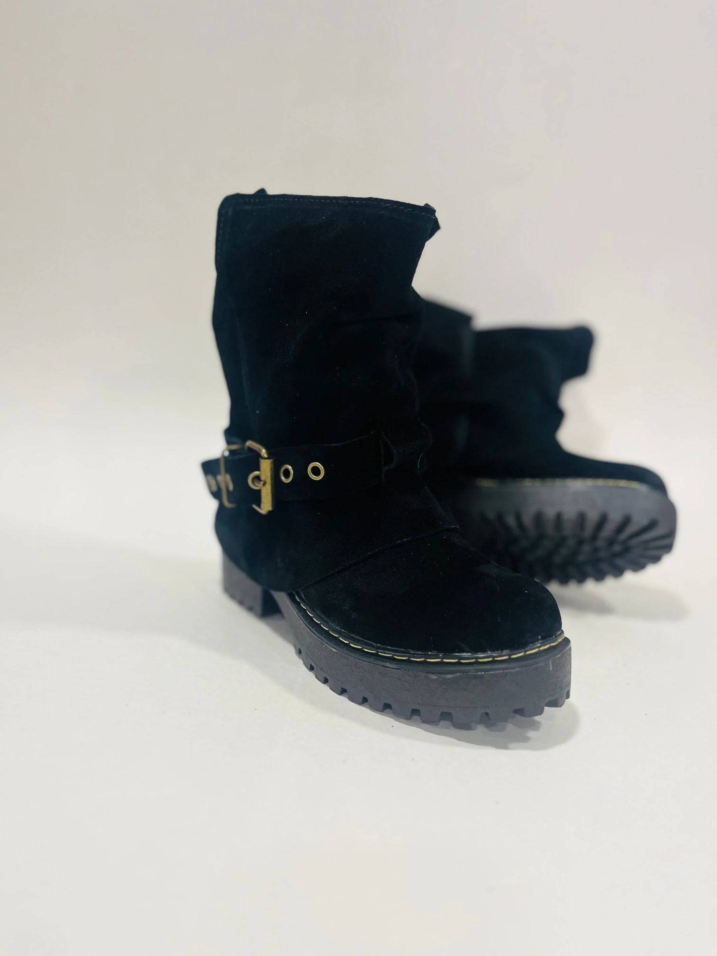 Botas de Cuero Mujer Negro Desmontable - 2 en 1 Versátil - juanfranko zapatos