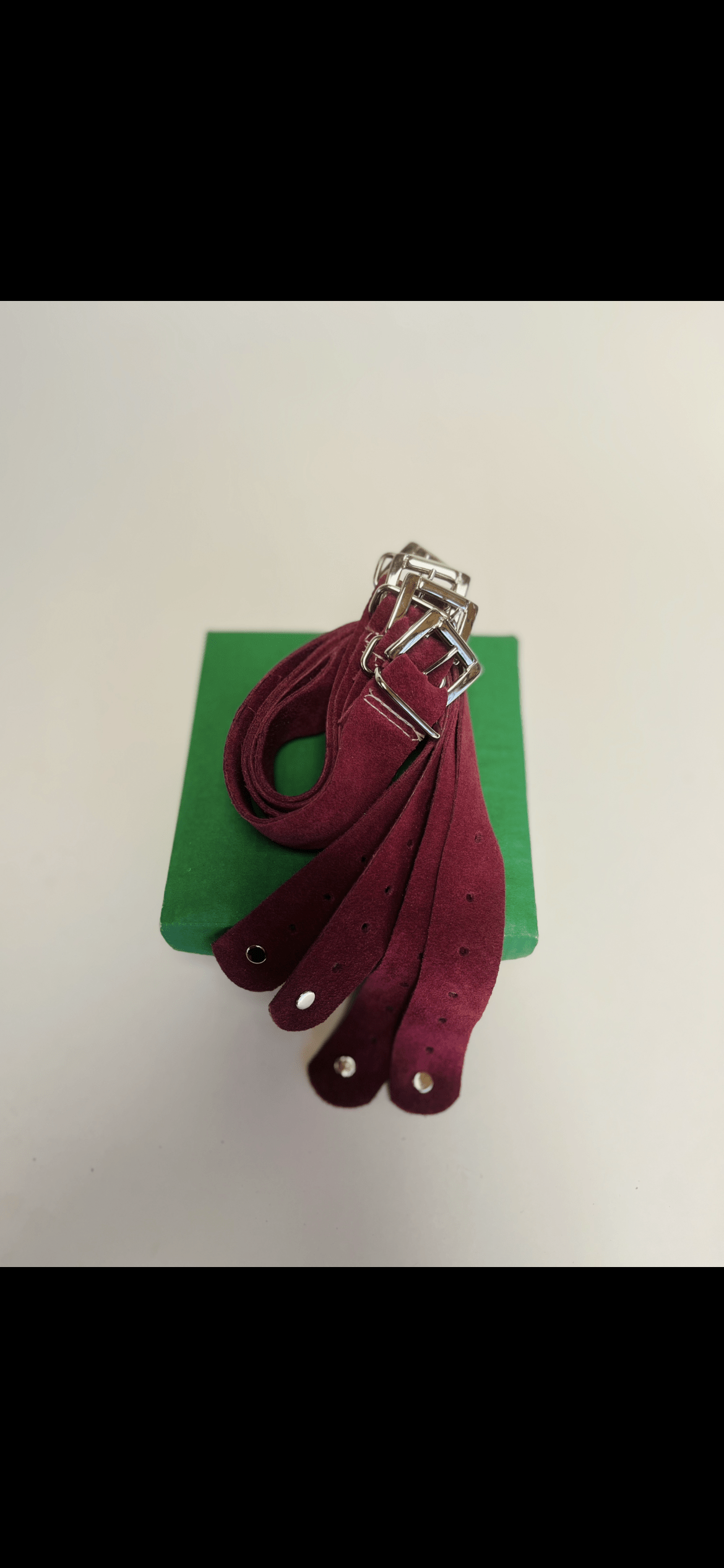 Correa intercambiable para botÃn (tobillo) morado - juanfranko zapatos