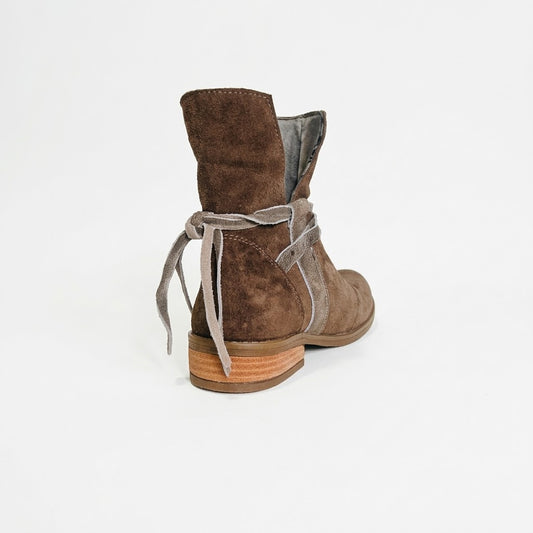 Botin dark taupe reno
