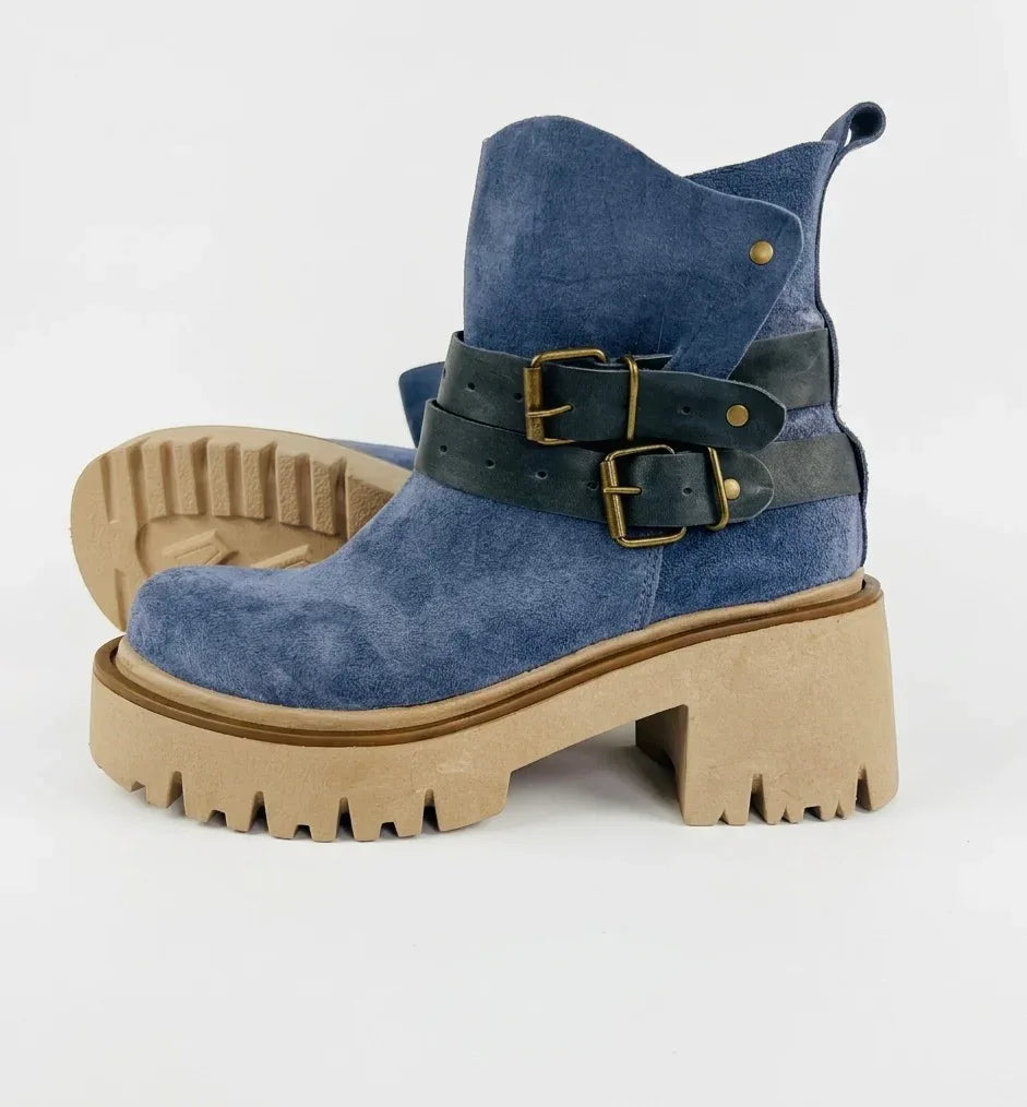 Botin reno  azul