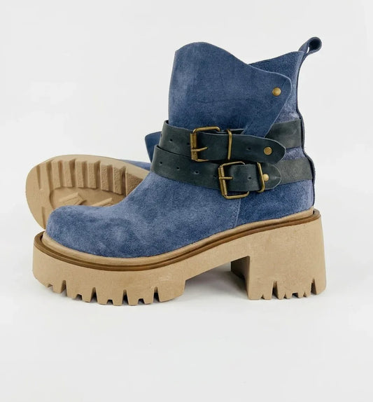 Botin reno  azul