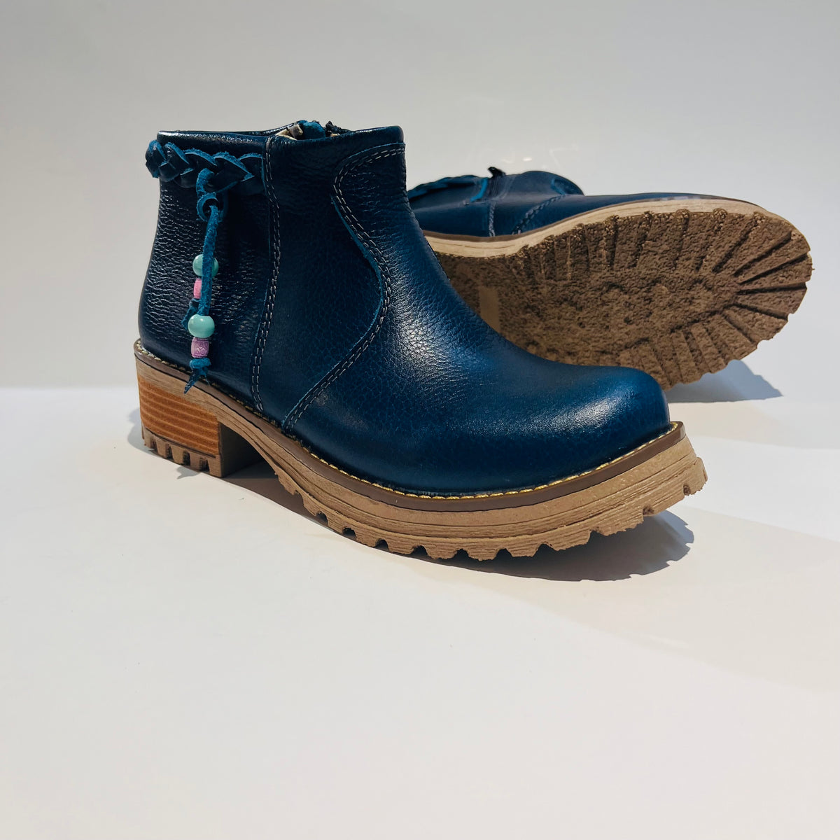 Botin carol turquesa