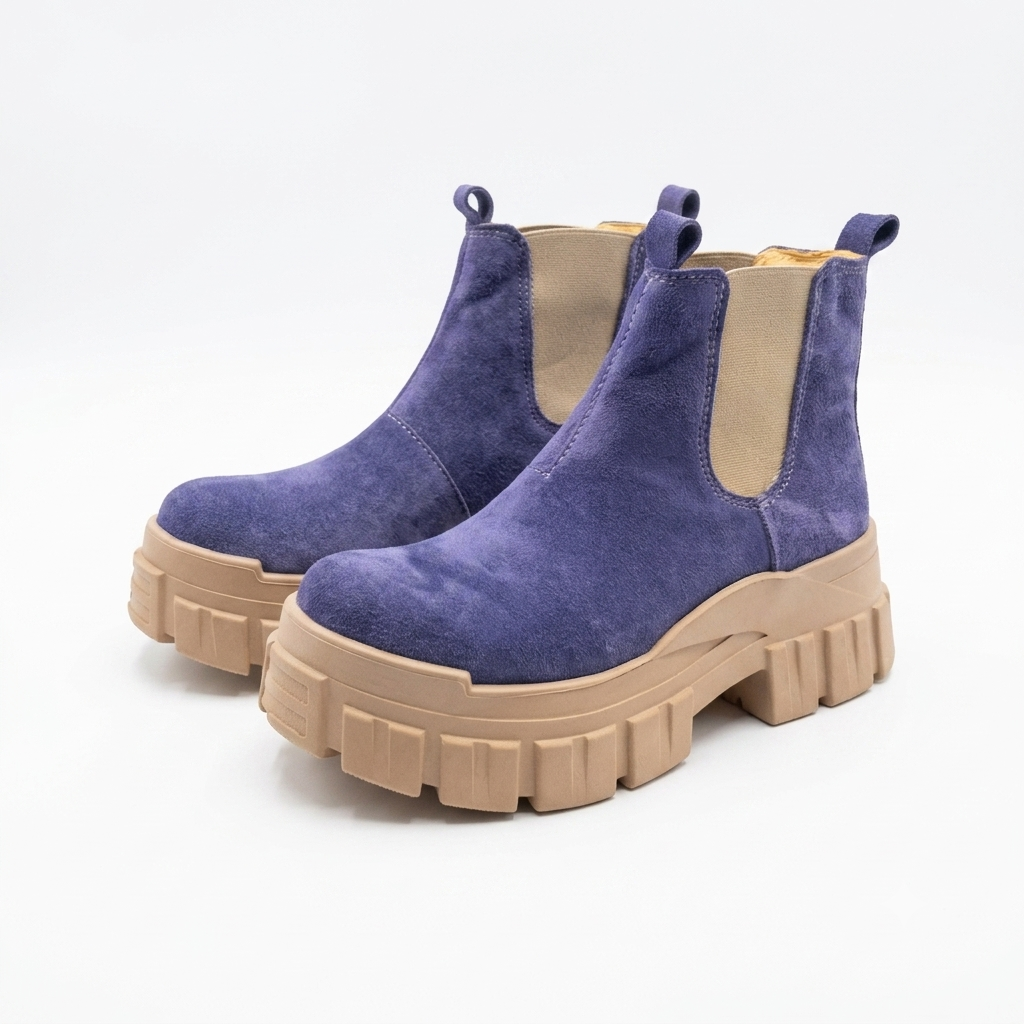 Botin reno chelsea azul