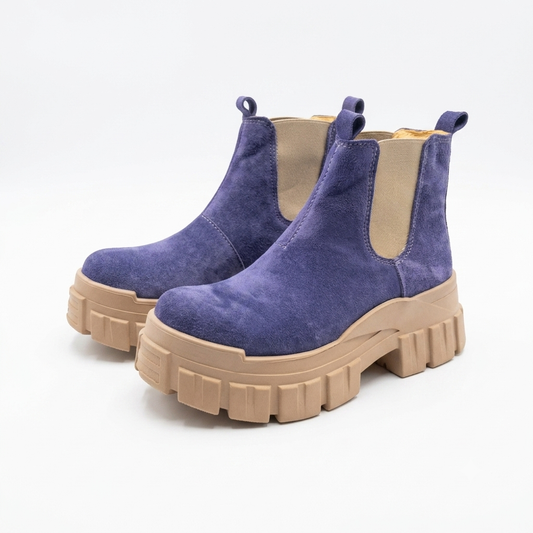 Botin reno chelsea azul