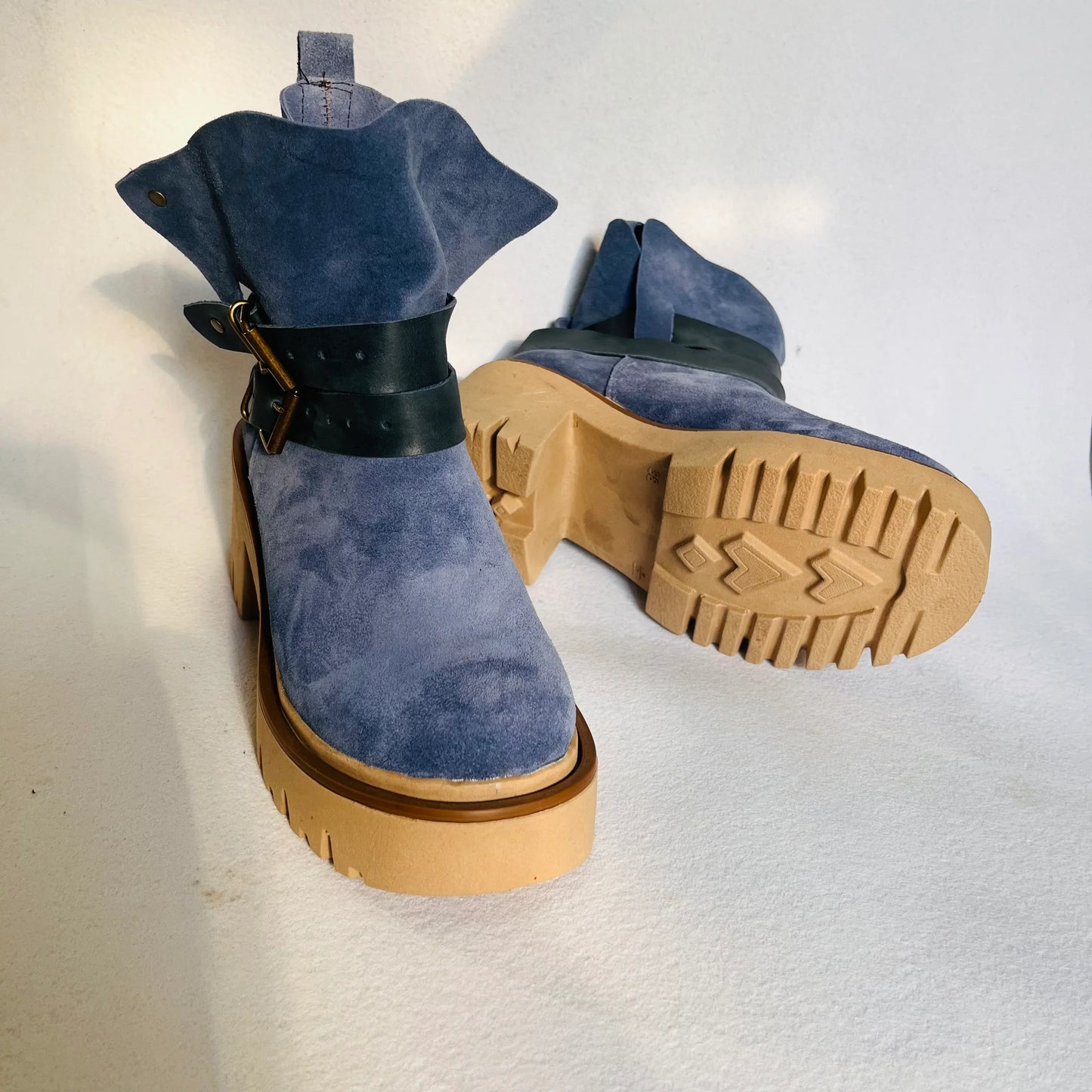Botin reno  azul