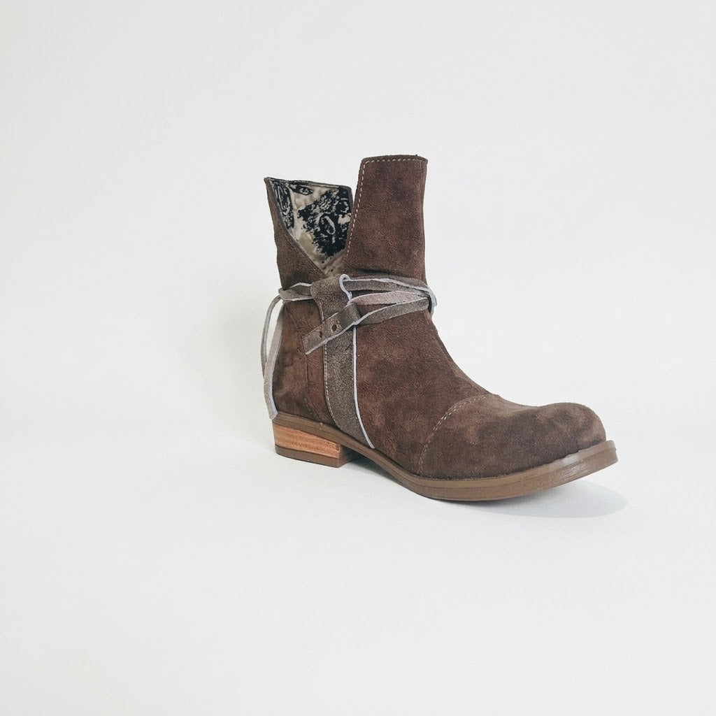 Botin dark taupe reno