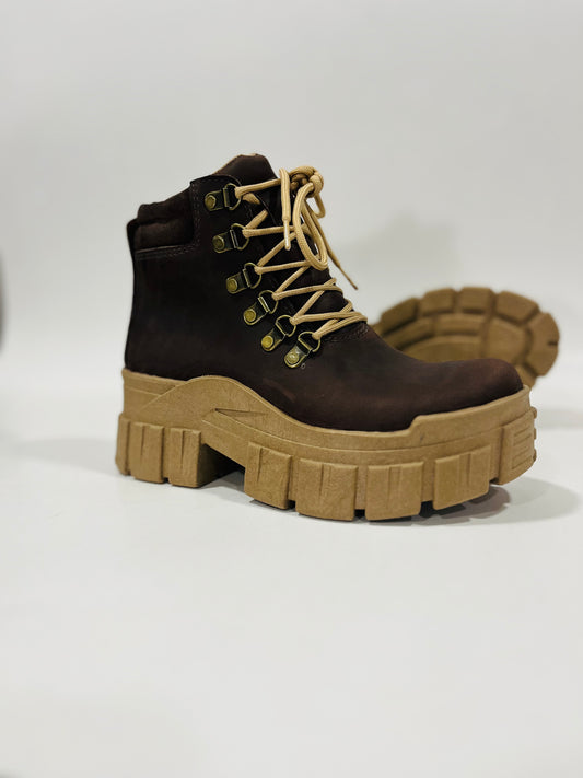 Botin de cuero t\tanque  moro - juanfranko zapatos