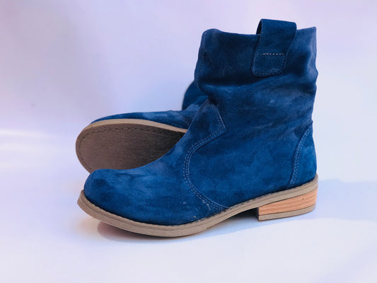 Bota corta reno azul
