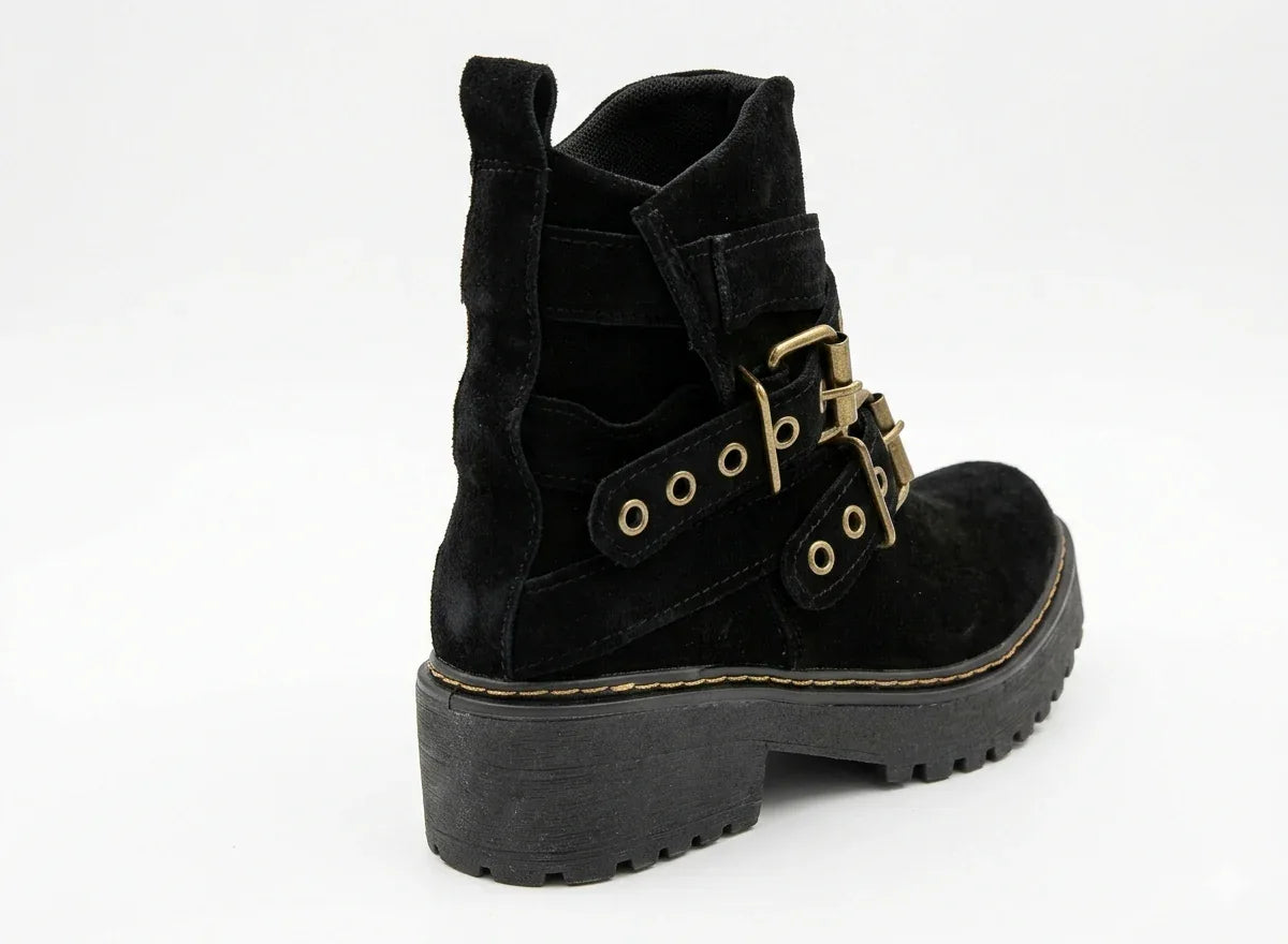 Botin macarena reno negro