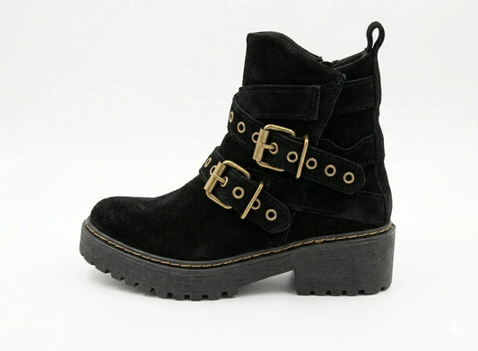 Botin macarena reno negro