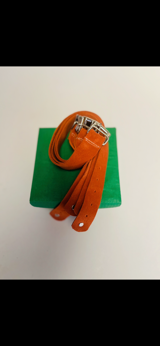 Correa intercambiable para botín (tobillo) naranja - juanfranko zapatos