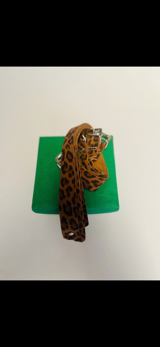 Correa intercambiable para botín (tobillo)animal print - juanfranko zapatos