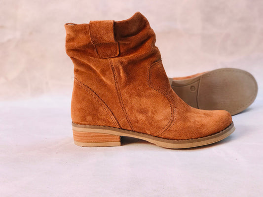 Bota corta reno camel - juanfranko zapatos
