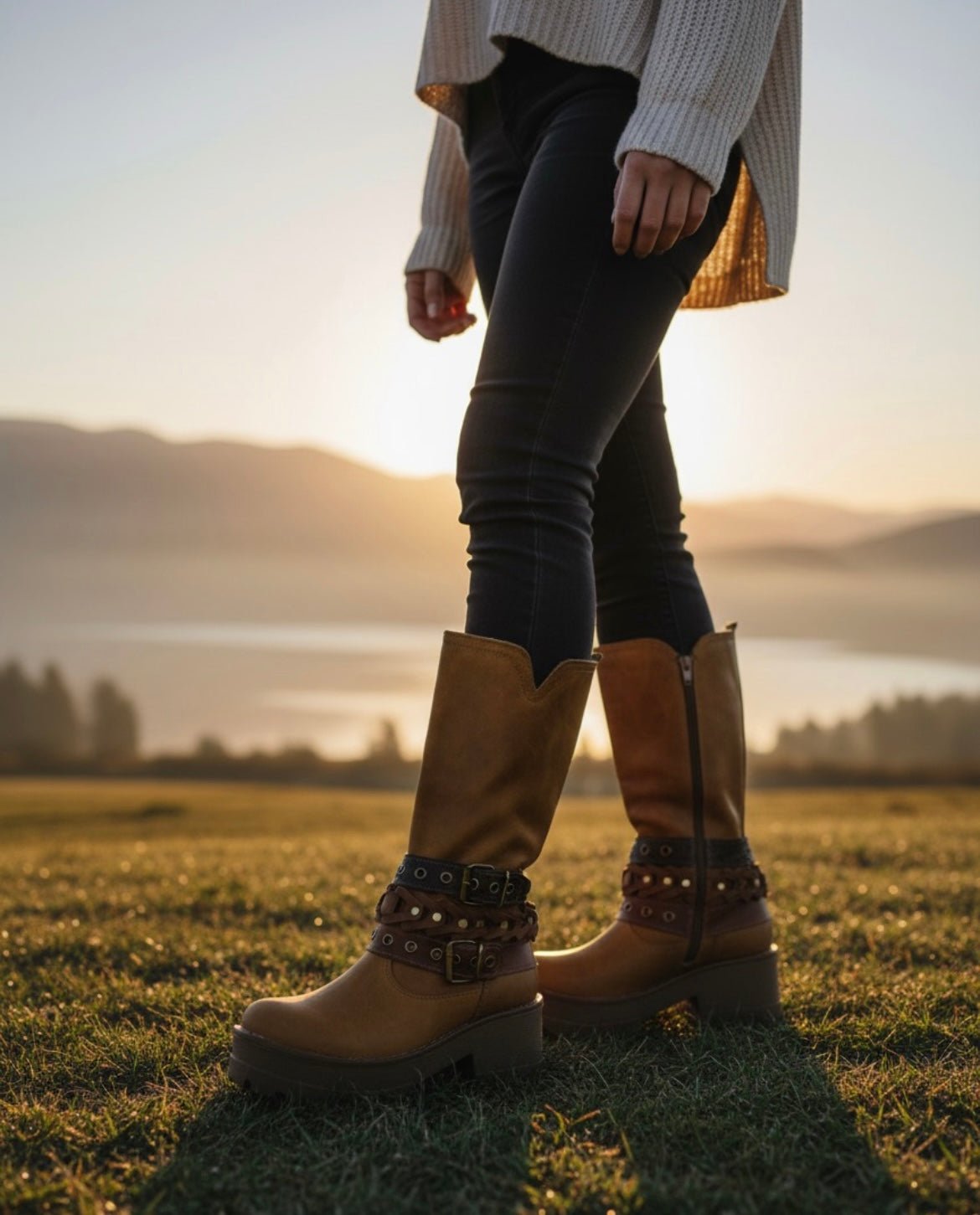 Bota de cuero crazy óxido - juanfranko zapatos