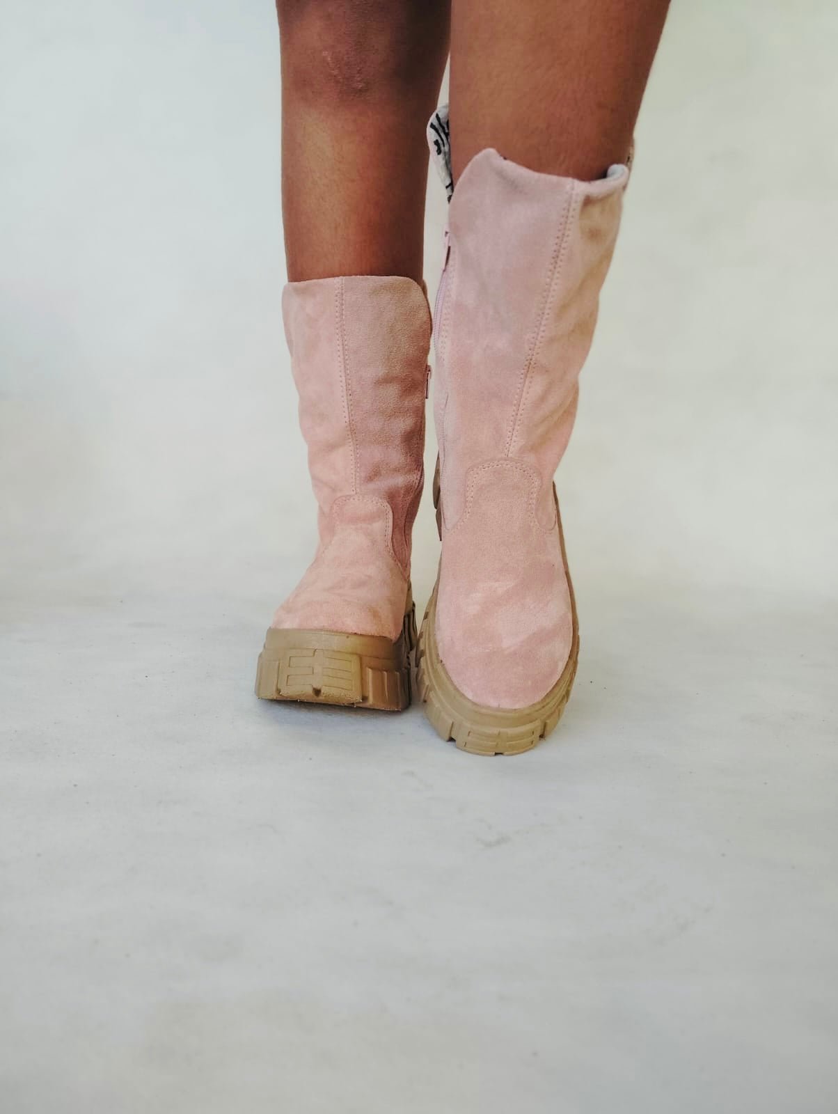 Bota palo rosa - juanfranko zapatos