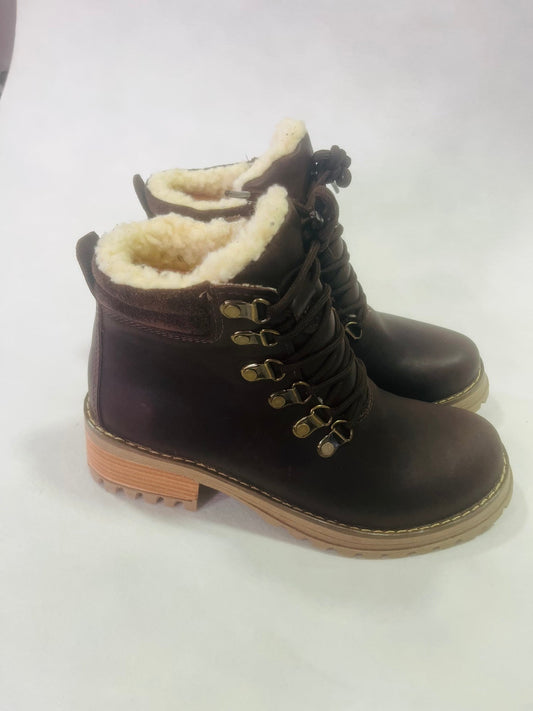 Botin cuero crazy moro c/chiporro - juanfranko zapatos