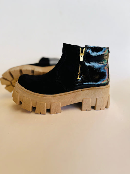 Botin de cuero mujer 2 skin - juanfranko zapatos