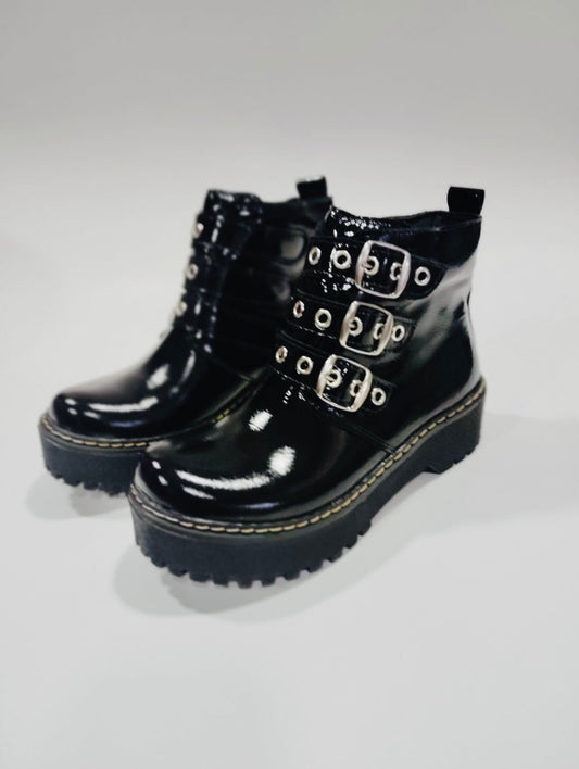Botin richatto black - juanfranko zapatos