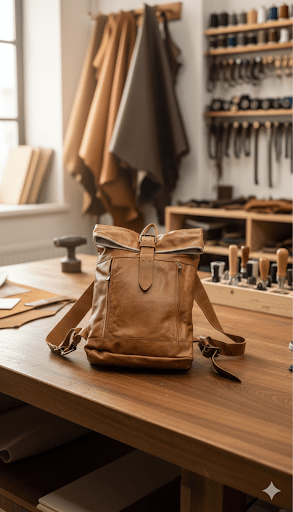 Mochila 100%cuero - juanfranko zapatos