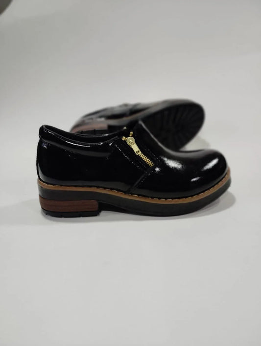 Panchita richatto negro - juanfranko zapatos