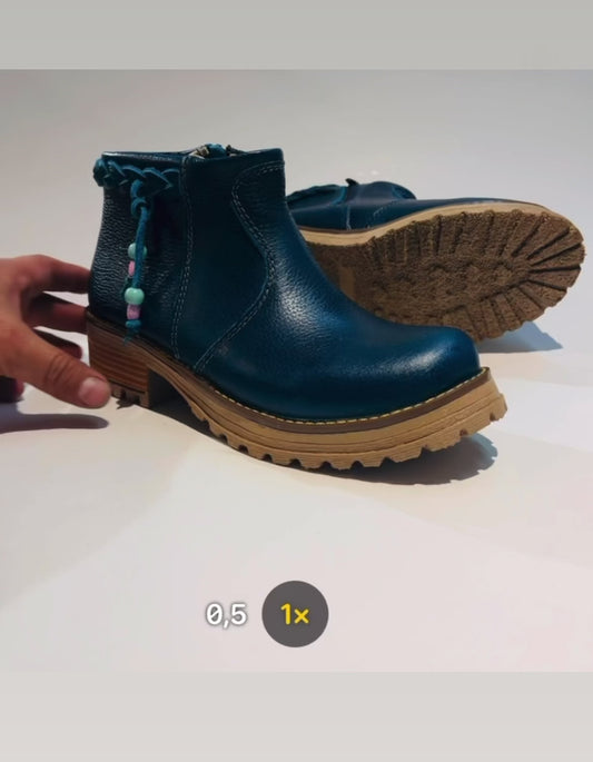 Botin carol turquesa