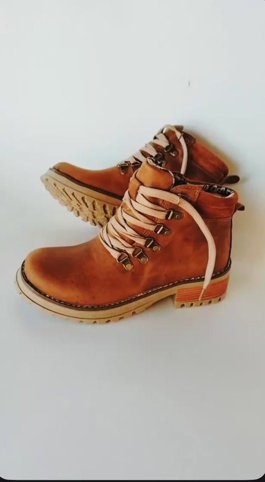 Rosy óxido camel cordón beige